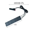 thumbnail image 3 of XWSHYW Luces Decorativas Tira de Luce Led para Coche, 4 Unidas, 48 Led, 12 V, Multicolor, Luz Interior para Coche, Kit de Luce Led con Activación de Sonido de 20 Teclas, Control Remoto Inalámbrico y, 3 of 6