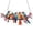 A002- Style B, variant on Window Sun Catcher Puzzle 2D Acrylic Colorful Spring Birds 83 Pieces Hanging Window Decor