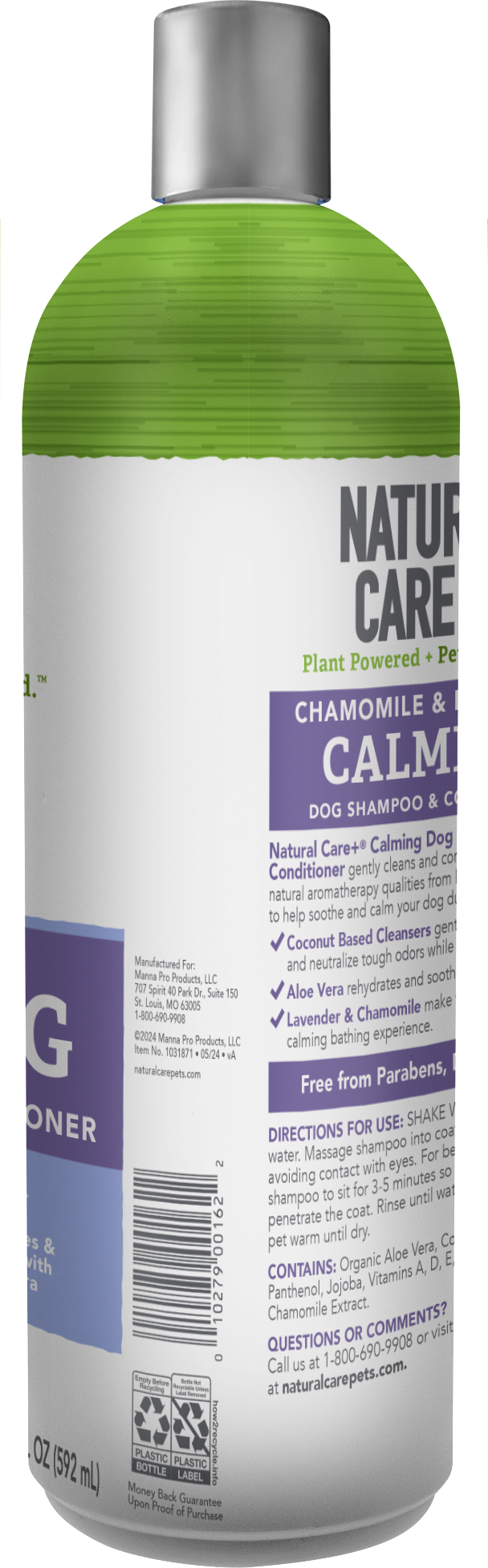 Natural Care Calming Lavender Dog Shampoo, 20 oz photo 2