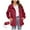 Wine, variant on Lightweight Rain Jacket Women, Yigetop Female Solid Color Hooded Sun Clothing Jacket Lightweight Close Fitting Sports Outdoor Long Sleeve Zipper Jacket Rain Coats for Women Black L