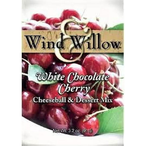Wind & Willow Holiday Cheeseball and Dessert Mix - White Chocolate Cherry - 3.2 OZ