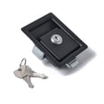 thumbnail image 2 of VONKY 4PCS Black Paddle Entry Door Latch and Keys Compatible for Tool Box Lock Trailer Caravan Truck, 2 of 9