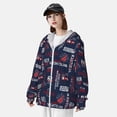thumbnail image 3 of Balery Nautical Style Sailboat Sudadera ligera de manga larga con capucha y protección solar UPF 50+ para hombre y mujer, ideal para pesca y running-Medium, 3 of 7