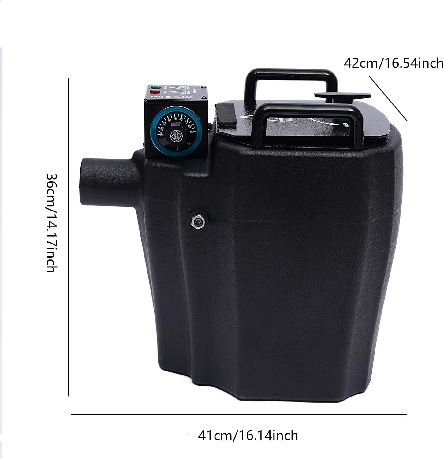 Miumaeov Dry Ice Machine Low Fog Smoke Machine 3500W Stage Atmospheric Effects Machines