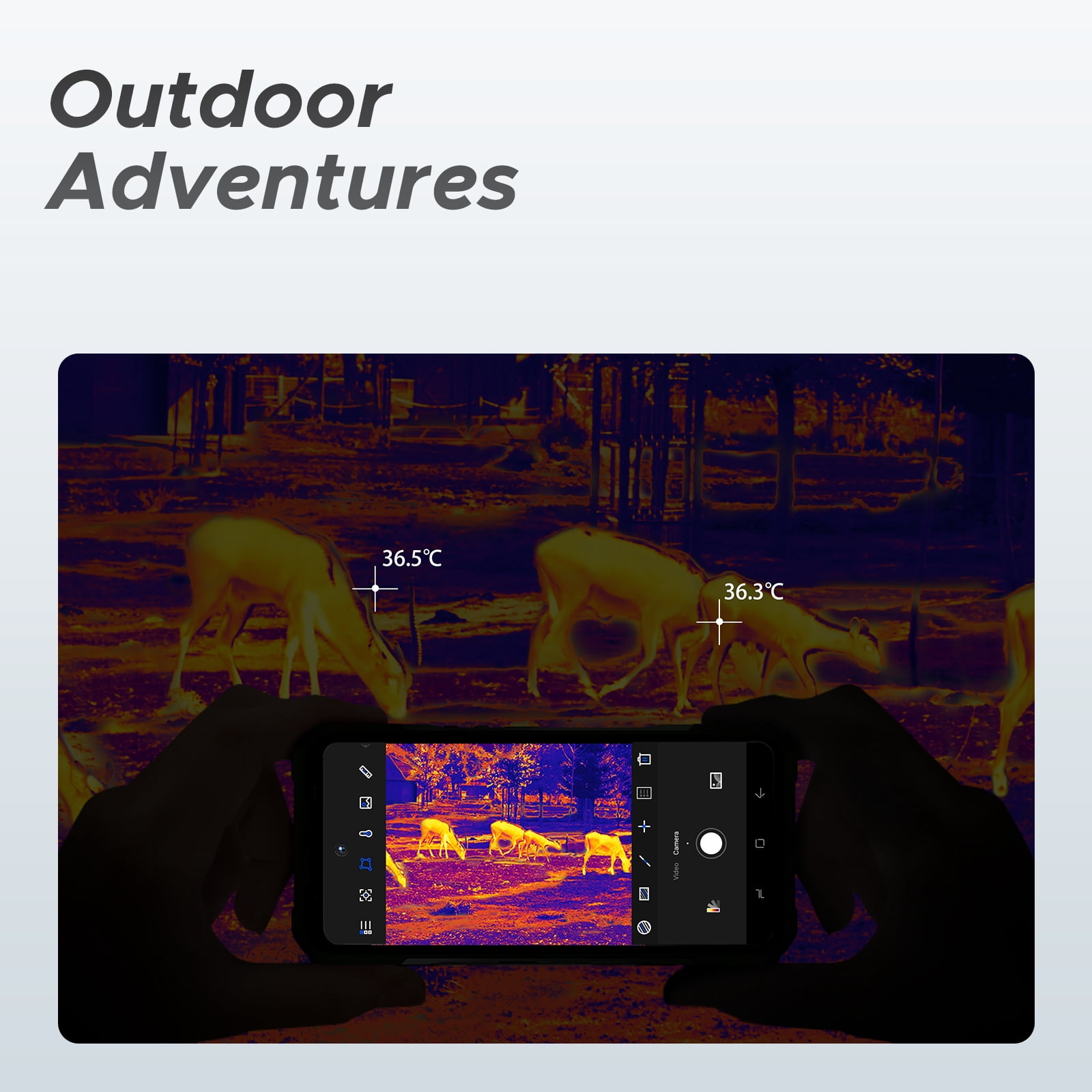 DOOGEE Fire 6 Rugged Phone with Thermal Image Camera,10400mAh,16GB+256GB Android 14 Cell Phone Unlocked,50MP AI Camera,6.56" HD+IPS Display Rugged Smartphone,IP68 Waterproof Phone,Face Unlock/OTG