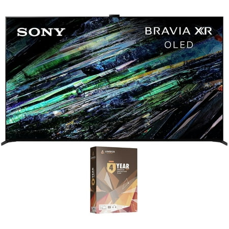 Sony XR77A95L 77 Inch QD-OLED 4K UHD Smart Google TV with AI Upscaling and 4 Year Amber Protection Plan (2023)