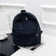 thumbnail image 4 of Sonducket de pana contenedor multiusos Universal mujeres hombres Color sólido estudiante mochilas accesorios de ropa bolsas de almacenamiento Mochilas Negro, 4 of 6