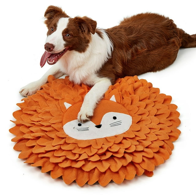 Labymos Pet Snuffle Mat Dog Snuffle Feeding Mat Interactive Pet Toys Encourages Natural Foraging Skills