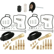 iSpchen 2-Piece Carburetor Rebuild & Repair Kit ‌for‌ Honda Goldwing 1500 GL1500 All Models 1988-1998, Complete Gaskets, Jets & Diaphragms Set 99101-443-1550