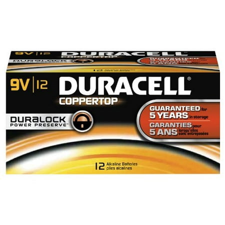 UPC 640206322850 product image for Duracell Coppertop 9V 12 Pack MN1604BKD | upcitemdb.com