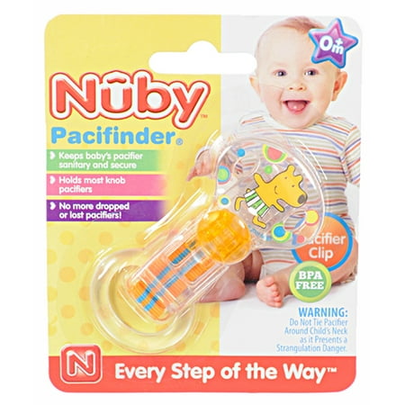 Nuby Pacifinder Knob Pacifier Clip