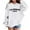 White, variant on LIUYUNNN Kids Girls Sports Shirt Boy Girl Casual Hoodie Pullover Hooded Sweatshirt With Pocket Suitable For Girls Boys 2t Sweatshirt, Size 3-4 Years