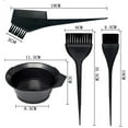 thumbnail image 5 of Hair Dye Color Brush and Bowl Set, 4Pcs Color Bowl Brushes Tool Mixing Bowl Kit Tint Comb for Hair Tint Dying Coloring Applicator, 5 of 5