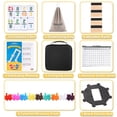 thumbnail image 3 of Juego de dominó Doreimi Double 12 Mexican Train, 91 fichas, 3 of 8