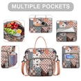 thumbnail image 2 of Pioneer Flower Floral Print Pattern Womens Lunch Box for Work,Insulated Large Lunch Bag for Tween and Teen,Loncheras Para Mujer,Leakproof Adult Lunch Bag for Work,Beach,Travel,Picnic,Camping, 2 of 7