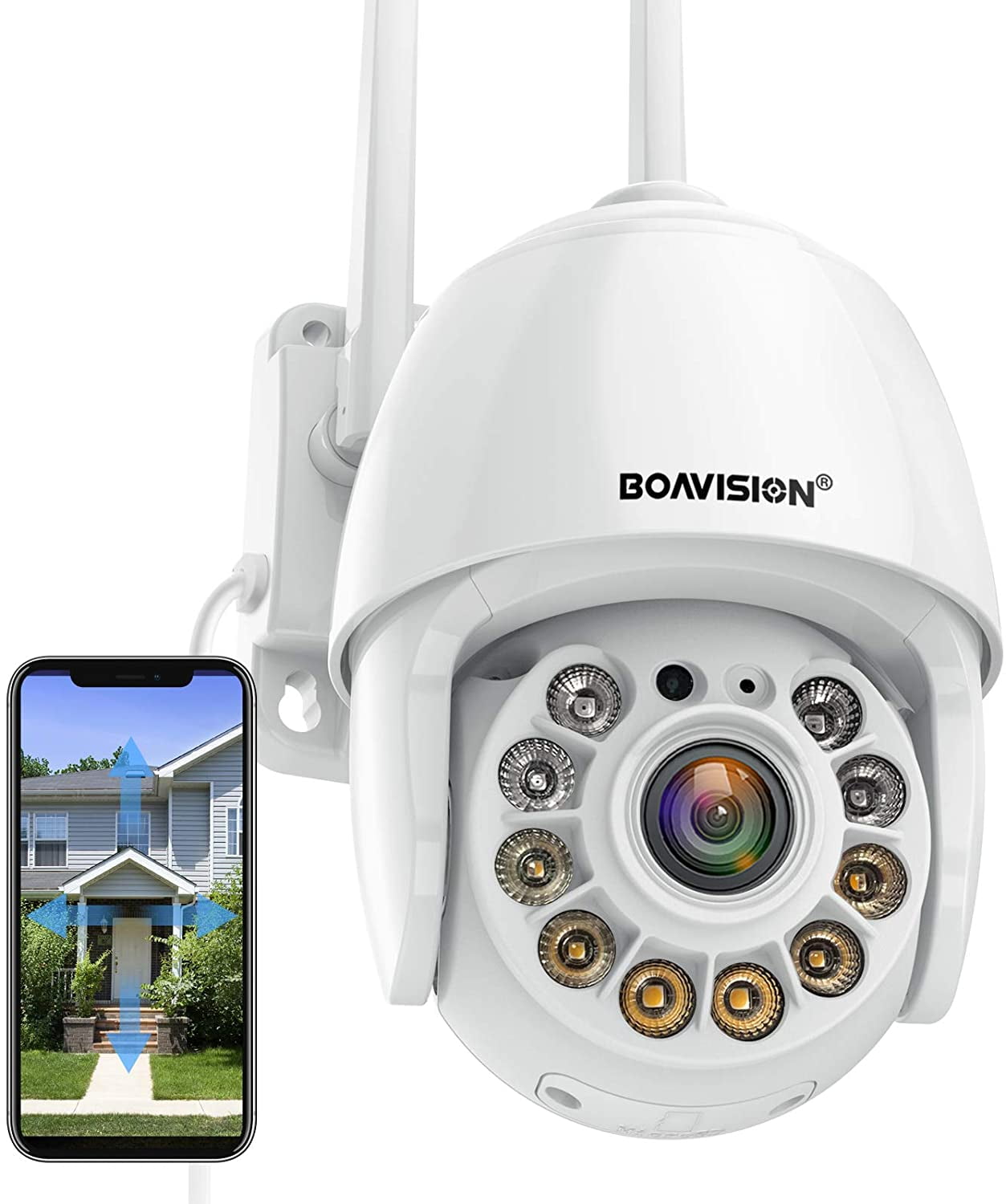 2x High Definition All Weather NightVision CCTV Security Camera for Surveillance 