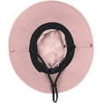 thumbnail image 6 of Womens Summer Sun Hat Beach Hats Wide Brim Outdoor UV Protection Hat Foldable Ponytail Bucket Cap, 6 of 7