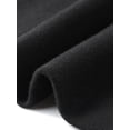thumbnail image 5 of DARING DIVA Women's Plus Size Winter Outerwear Coat with Shawl Collar 1X Black, 5 of 6