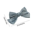 thumbnail image 3 of Qiweii Bow Curtain Tiebacks Clip Decorative Tie Backs For Curtains Home Living Room Curtain Decoration Clip Easy To Use No Drilling Window Decor Accessory, 3 of 6