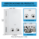 thumbnail image 2 of Calentador 7L Instantáneo Gas LP, Compacto y Eficiente con Seguridad, 2 of 5