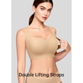 thumbnail image 4 of Sostén REALWILL Inalámbrico Push Up Minimizer de Cobertura Completa Beige, 4 of 7