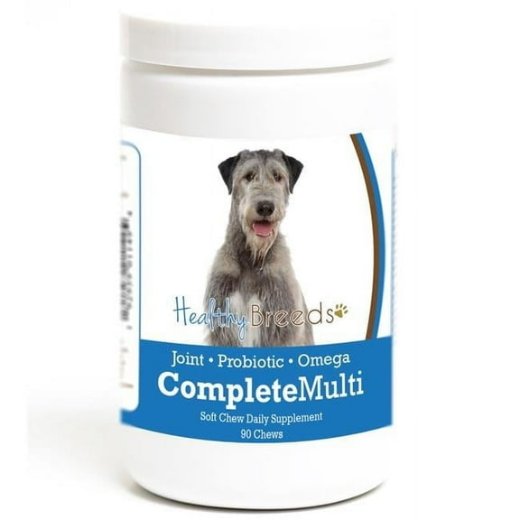 Healthy Breeds 192959011494 Irish Wolfhound all in one Multivitamin Soft Chew - 90 Count