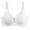 White, variant on WCMZJ Women's T-Shirt Bra with Underwire Push-Up Bra Full Coverage Lightly Lined Convertible T-Shirt Bra for Women