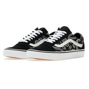 VANS OLD SKOOL PEACE PAISLEY SKATE LACE-UP TRAINERS MEN SHOES BLACK SIZE 13 NEW