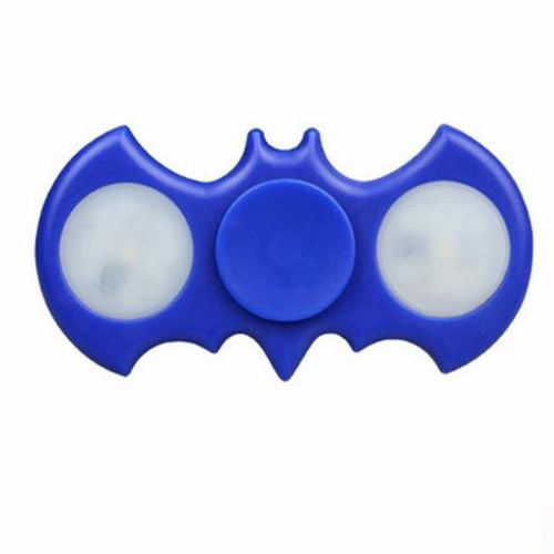 Details about   Batman Fidget Hand Spinner Toy Luminous Colorful Light in dark For ADHD EDC 