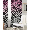 thumbnail image 5 of Leopard Animal Texture Tulle Drapes for Living Room Bedroom Sheer Window Curtains Kitchen Balcony Modern Voile Curtains, 5 of 7