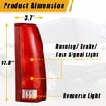 thumbnail image 2 of Luz trasera Boine para Chevy GMC Silverado C/K 1988-1999, 2 of 6