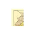 thumbnail image 4 of Historic State Map - Illinois - Hoen 1896 - Vintage Wall Art, 4 of 4