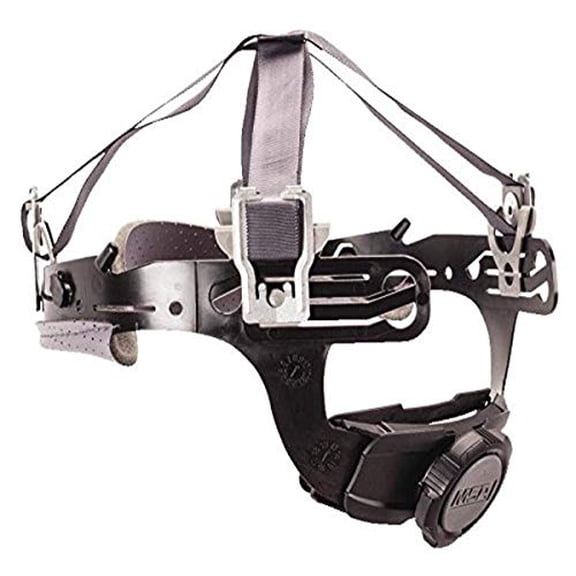 MSA 10126693 Fas-Trac III Replacement Suspension - 4-Point Attachment, Size: Large, Skullgard Helmet Accessory, Cap-Style Hard Hat Suspension, Adjustable Component, Replaceable & Durable Gear, BLACK