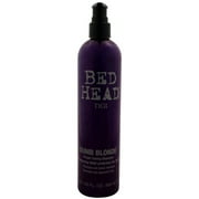 TIGI Bed Head Dumb Blonde Purple Toning Shampoo (13.5 fl Oz) Corrects