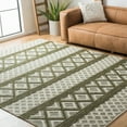 thumbnail image 2 of SAFAVIEH Vermont Chelsea Striped Area Rug, 8' x 10', Ivory/Dark Green, 2 of 8