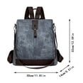 Christmas backpack Backpack Fashion New Pattern Simple Solid Color