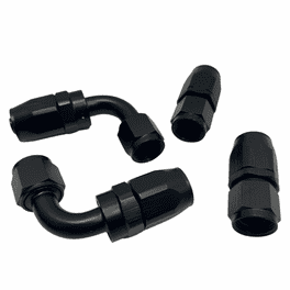 Straight Push-On Hose End Fitting -4AN 22004 Straight Push-On Hose End Fitting -4AN 22004