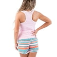 thumbnail image 2 of LazyOne Matching Pajamas for Women, Cute Pajama Shorts and Tank Top Set (No Probllama, Small), 2 of 7