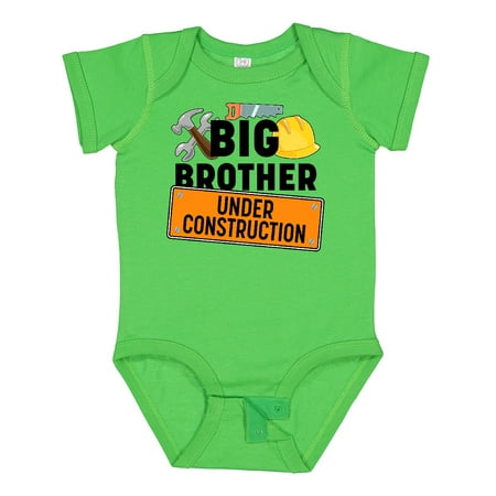 

Inktastic Big Brother Under Construction Gift Baby Boy Bodysuit