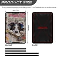 thumbnail image 3 of Psesaysky Border Collie Newspaper RV Window Shade,17.3x26 inch Foldable Blackout Camper Door Window Cover for Sun Shades UV Rays Protection, Fashion RV Accessories Universal Fit, 3 of 7