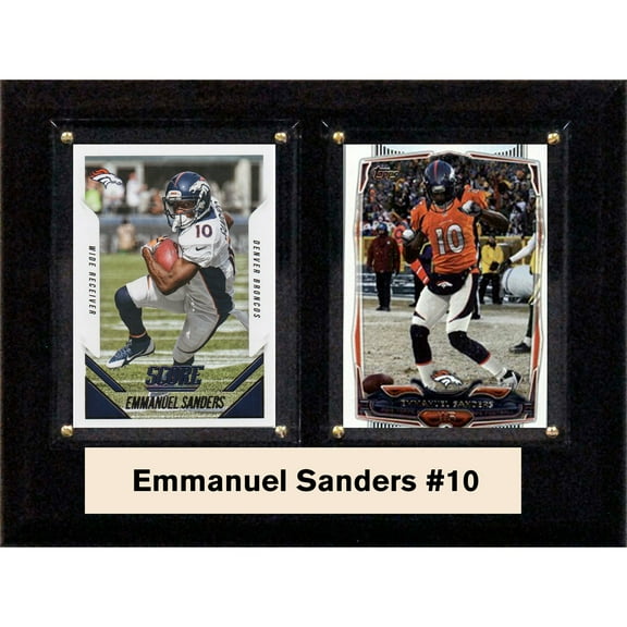 Emmanuel Sanders Denver Broncos 6'' x 8'' Plaque