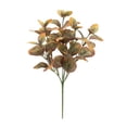 thumbnail image 2 of Melrose Artificial Variegated Foliage Plant Sprays - 12.5" - Yellow and Red - Set of 6, 2 of 3