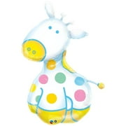 48 inch Soft Giraffe Foil Mylar Balloon - Party Supplies Decorations