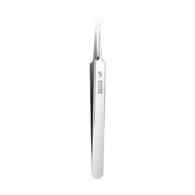 Radiance Blackhead Facial Acne Spot Pimple Remover Tweezer Curve Extractor Comedone