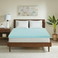thumbnail image 2 of Madison Park 2" Gel Memory Foam with 3M Cover Mattress Topper, Twin - White, 2 of 12