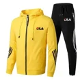 thumbnail image 3 of Primavera y otoño nueva ropa deportiva para hombres conjunto de 2 piezas chaqueta con cremallera pantalones deportivos casuales ropa de marca hombres conjunto de ropa deportiva para correr, 3 of 5