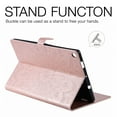 thumbnail image 3 of Dteck Flower Patterned Case For Amazon Kindle Fire HD10 2017/2018/2019 Released (10.1-inch),Magnetic Leather Card Holder Wallet Folio Kickstand Protective Cover,Rosegold, 3 of 6