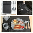thumbnail image 2 of FOMIYES Griddle Protective Mat Silicone Griddle Mat Simple Style Heat Resistant 40.50X29.50X2.50CM 1Set, 2 of 8