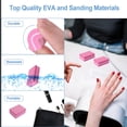 thumbnail image 3 of EXLEAF Nail Buffers (50 Pack) Mini Buffer Block Nail File for Acrylic Nails and Natural Nails,100/180 Grit Nail Buffer Block Bulk Buffing Blocks for Nail Buff Professional Manicure File Blocks Set, 3 of 7