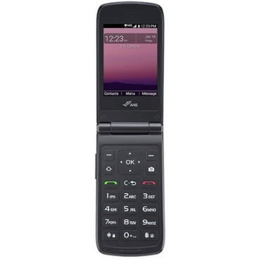 ANS F30 8GB UScellular Flip Phone, Black